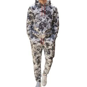 Simms Camo Jogging Sweatpants Sweatshirt NWOT Sz M